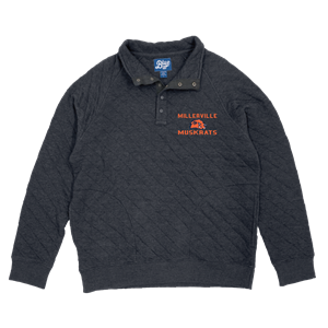 ADULT QUILTED FLEECE-Embroidered SNAP PULLOVER